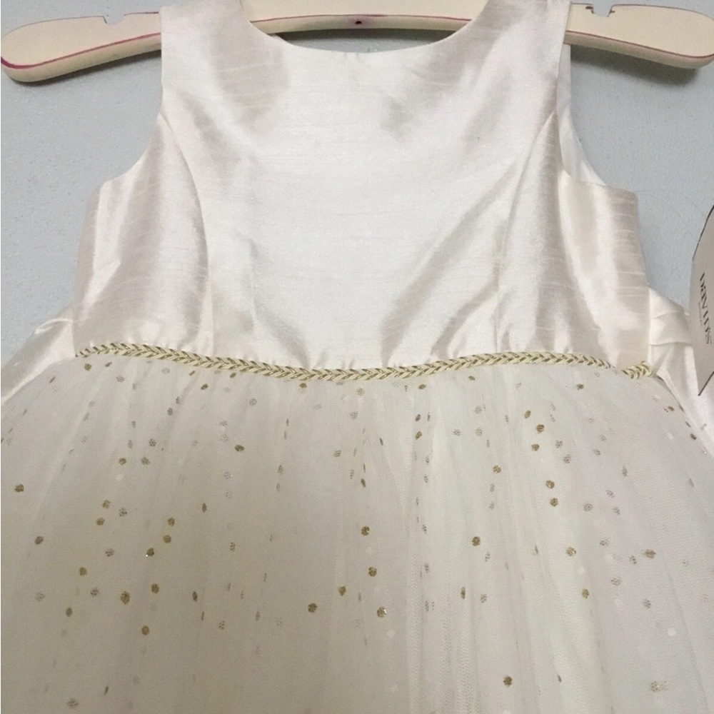 NWT Flower Girl Dress Recital Bridesmaid Formal Party Fairy Mesh Full Sparkle - Picture 5 of 10